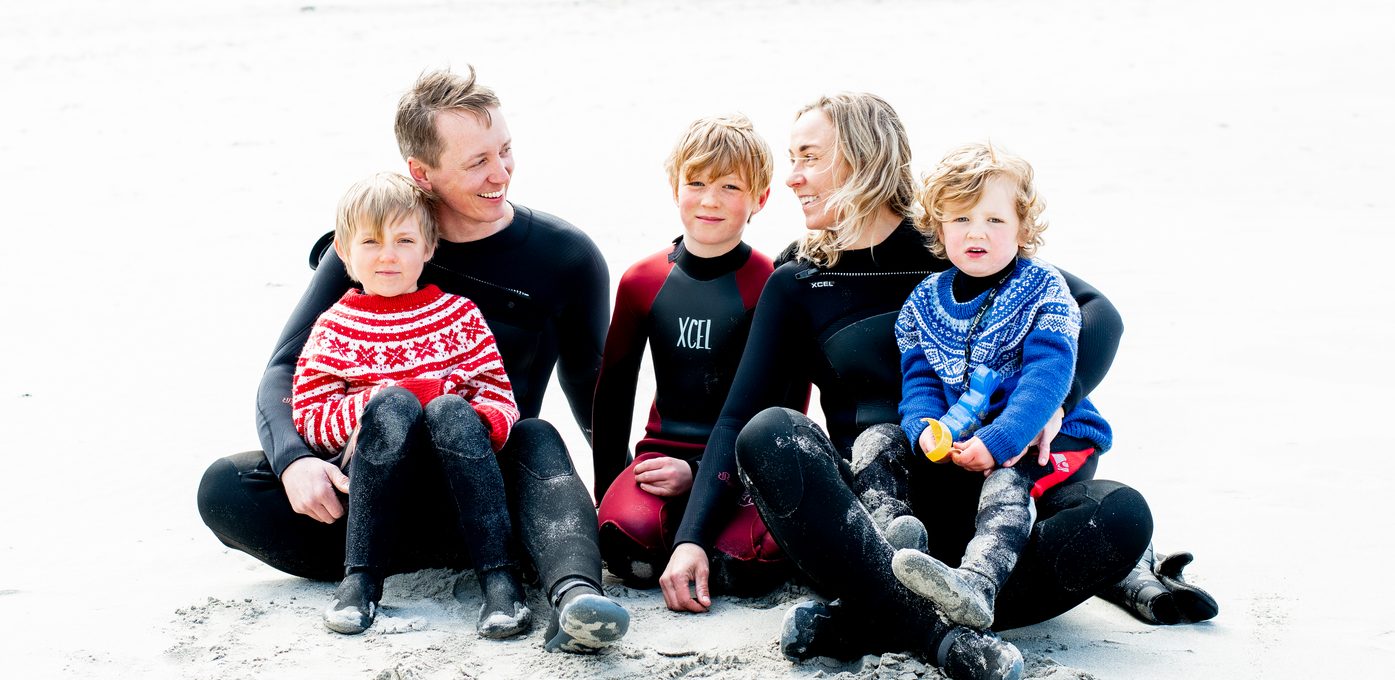 Familien i Hoddevika