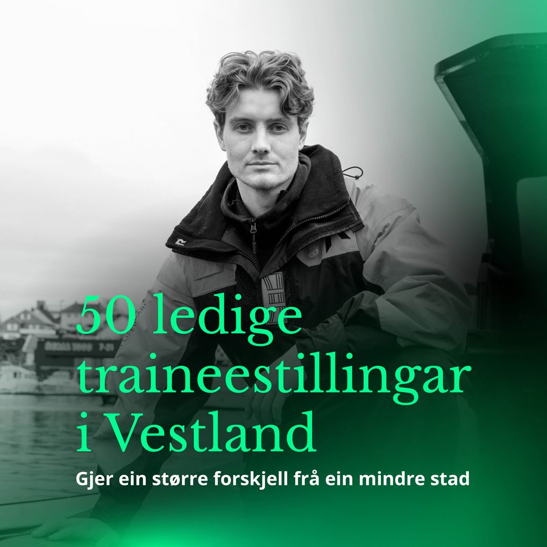 Trainee i Vestland