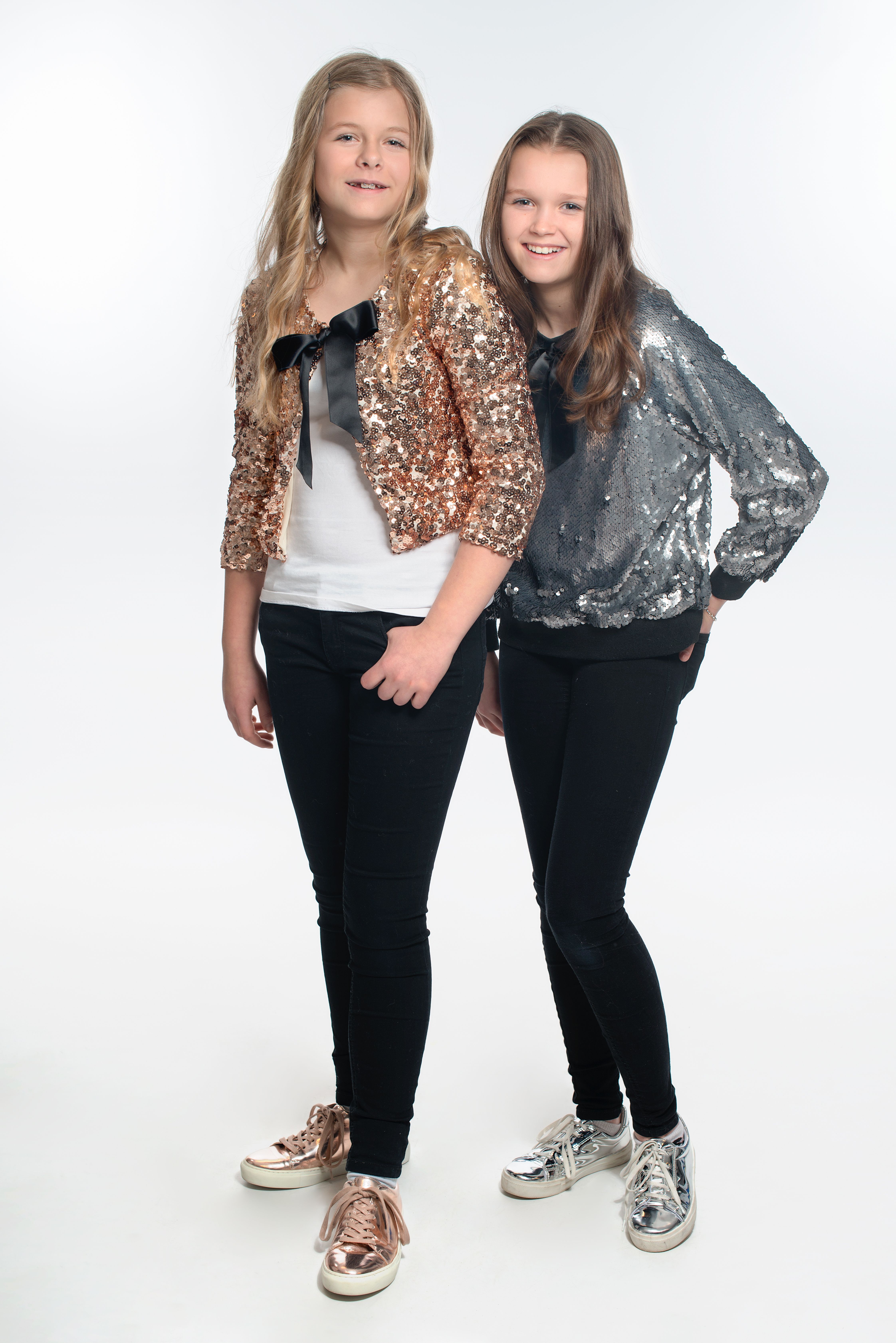 Vilde og Anna fra Melodi Grand Prix Junior