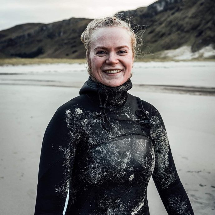 Benedicte W. Rolland surfebilde