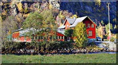 Lærar ved Flåm skule Bilde