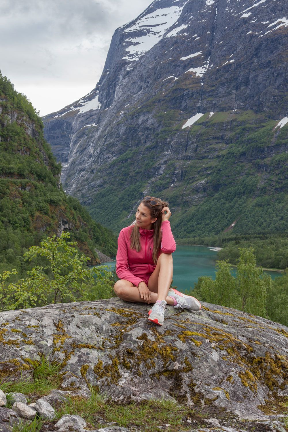 Marthe Holien Bø på tur