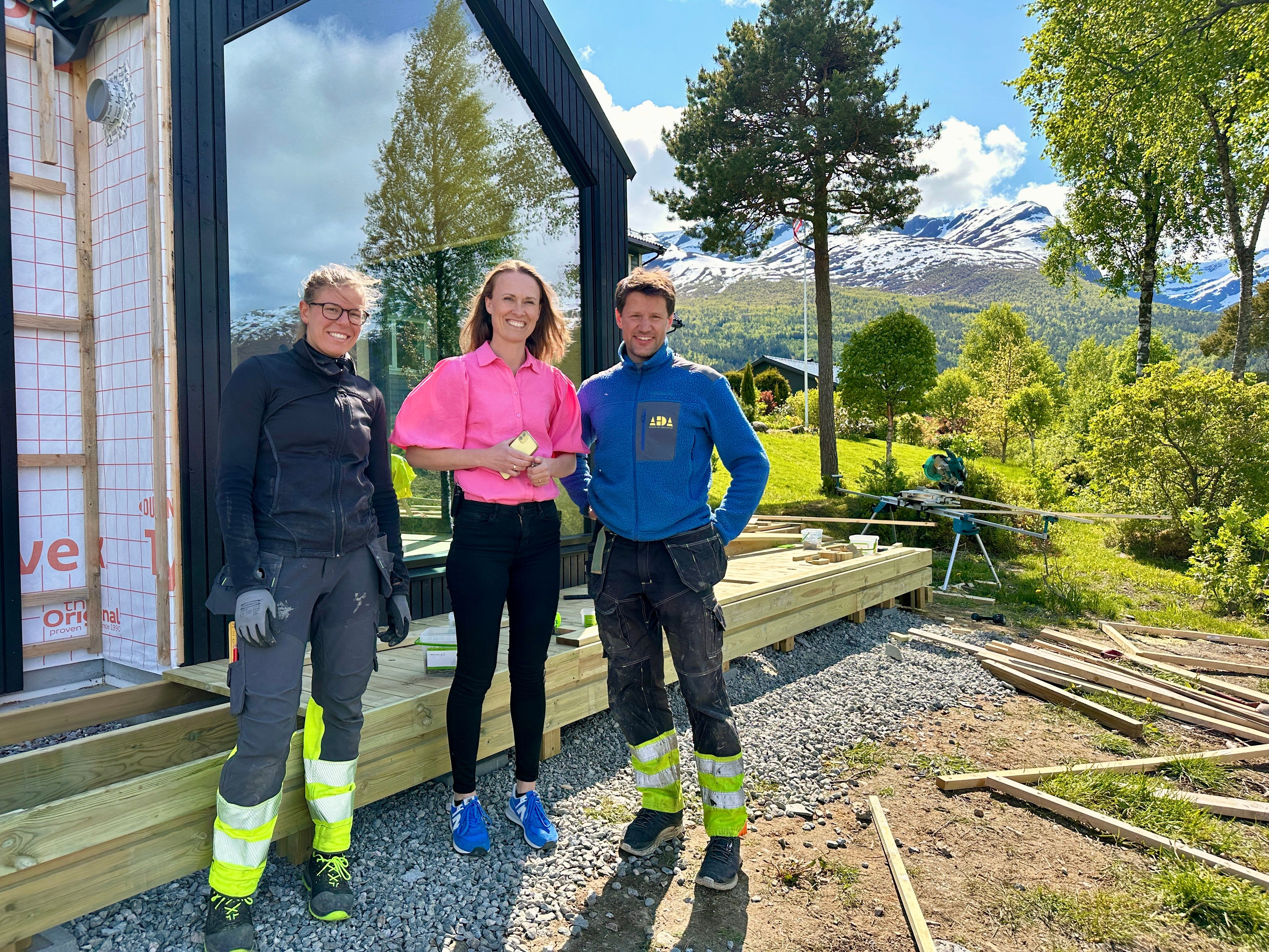 Adha hytter Annemieke og Pieter