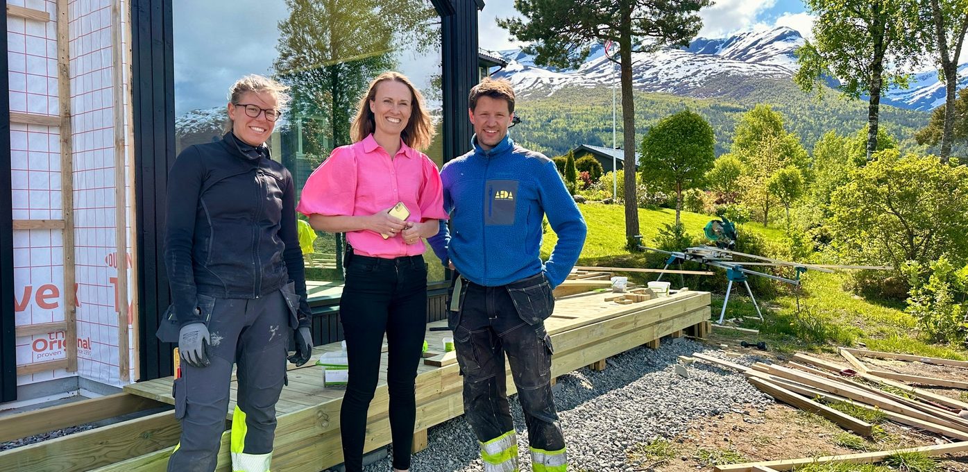 Adha hytter Annemieke og Pieter