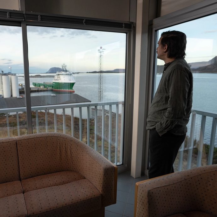 Store skip utanfor vindauget