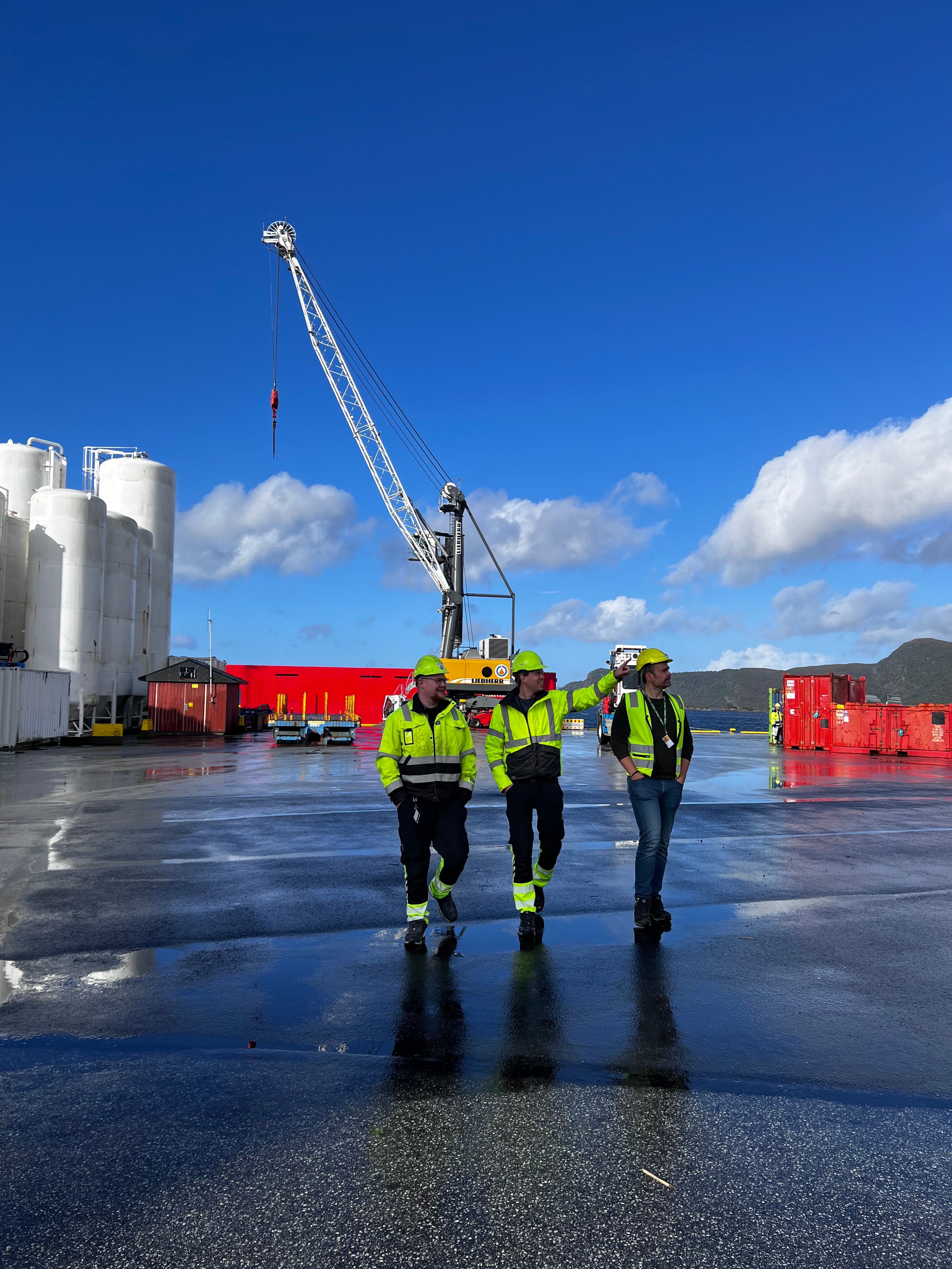 Fjord Base Gruppen kollegaer