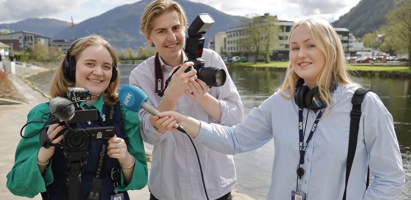 Nynorskpraktikant i NRK. Få opplæring og praksis med løn! Bilde