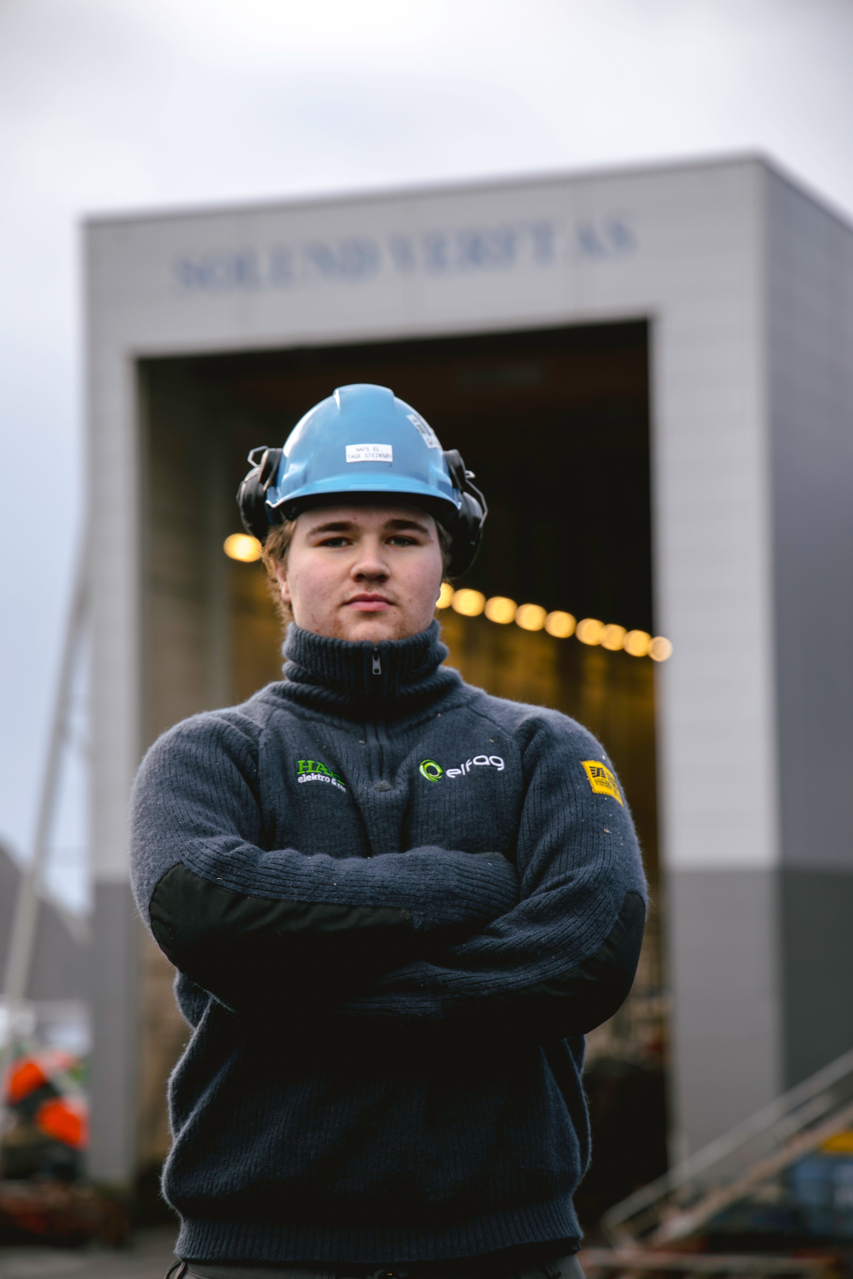 ...Tage Steinsøy på TIP, men året etter var dei i same klasse igjen på elektro