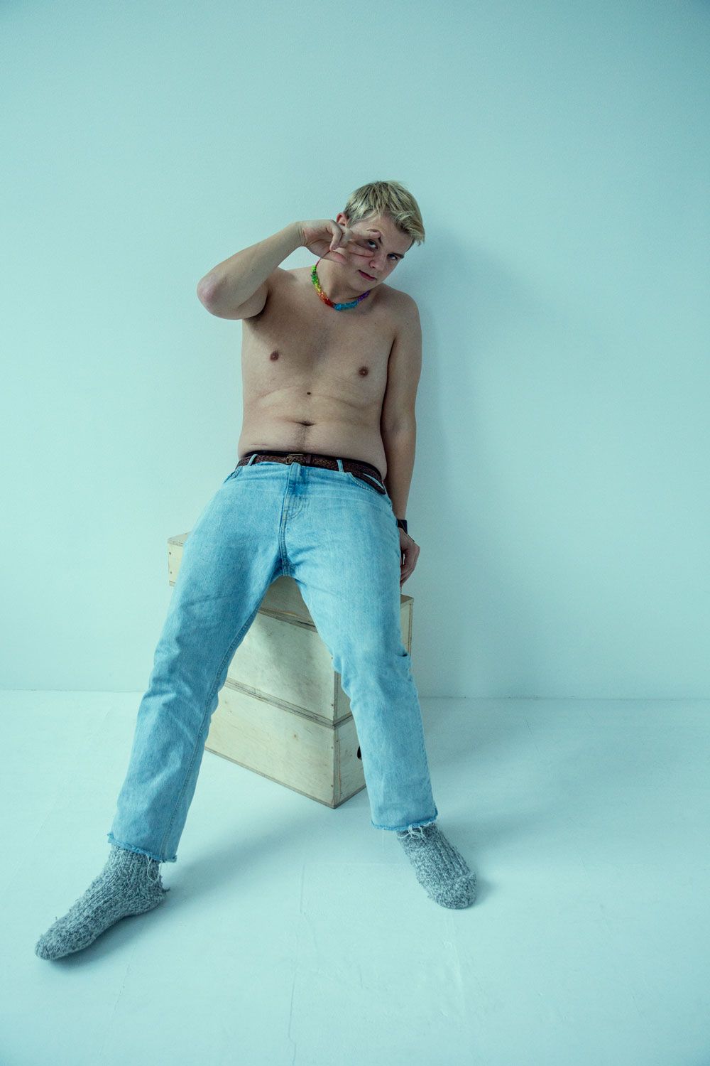 Kjartan Lauritzen bar overkropp