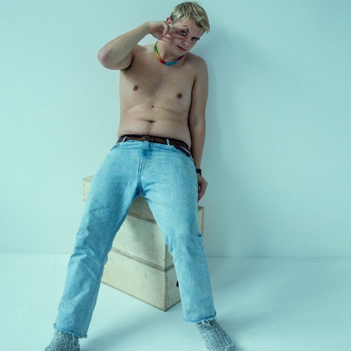 Kjartan Lauritzen bar overkropp