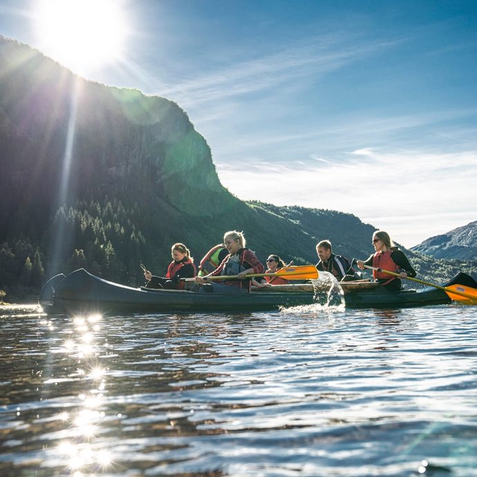 Kanotur traineesamling