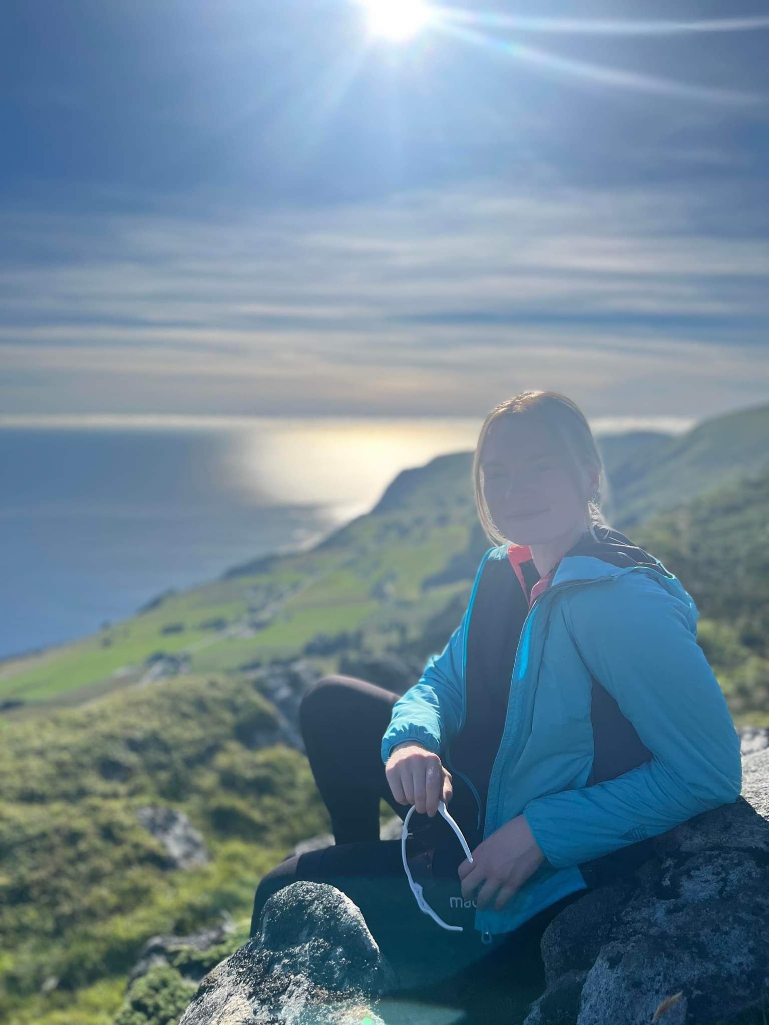 Benedicte w rolland på fjelltur
