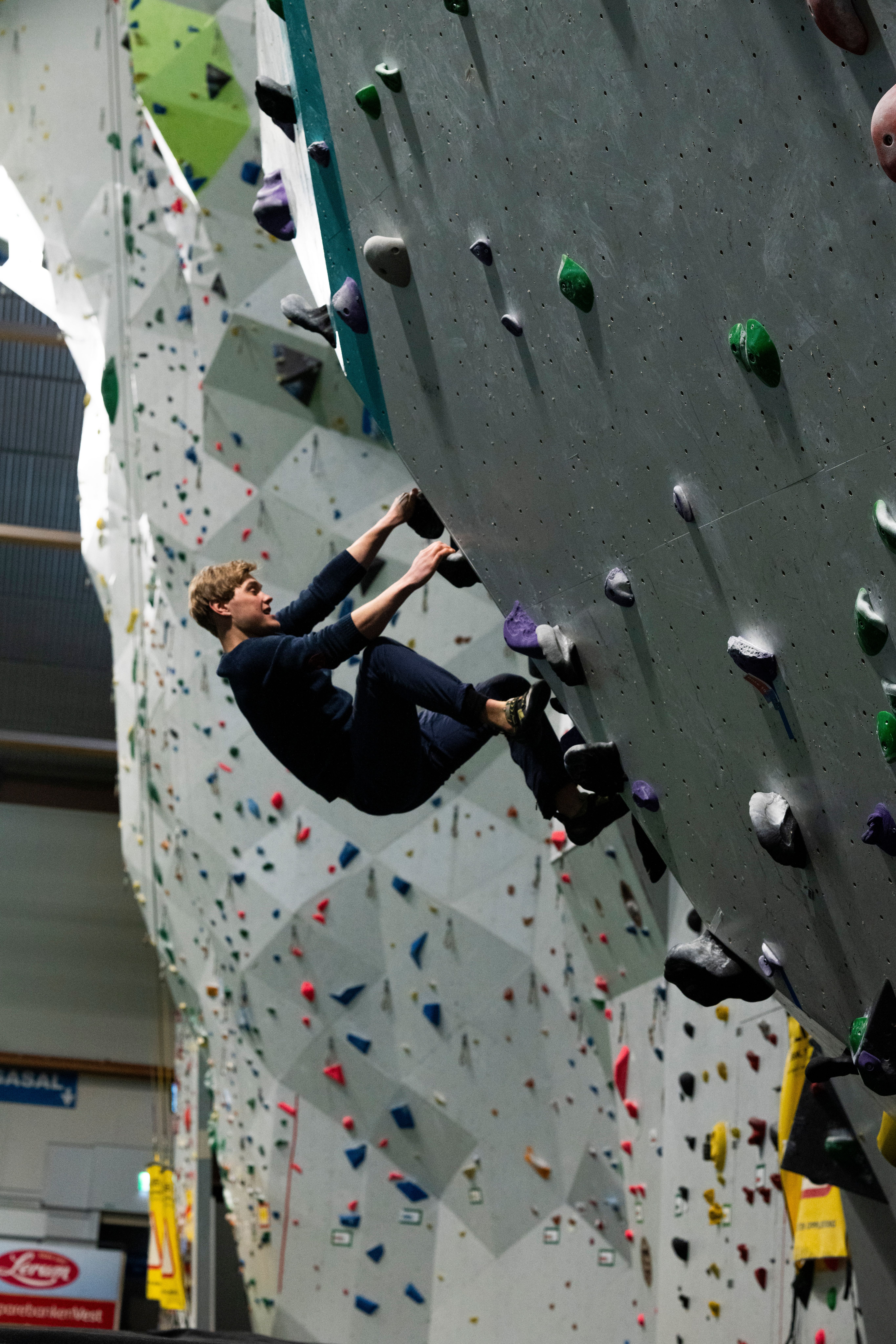 Bror i Sogndal klatrar