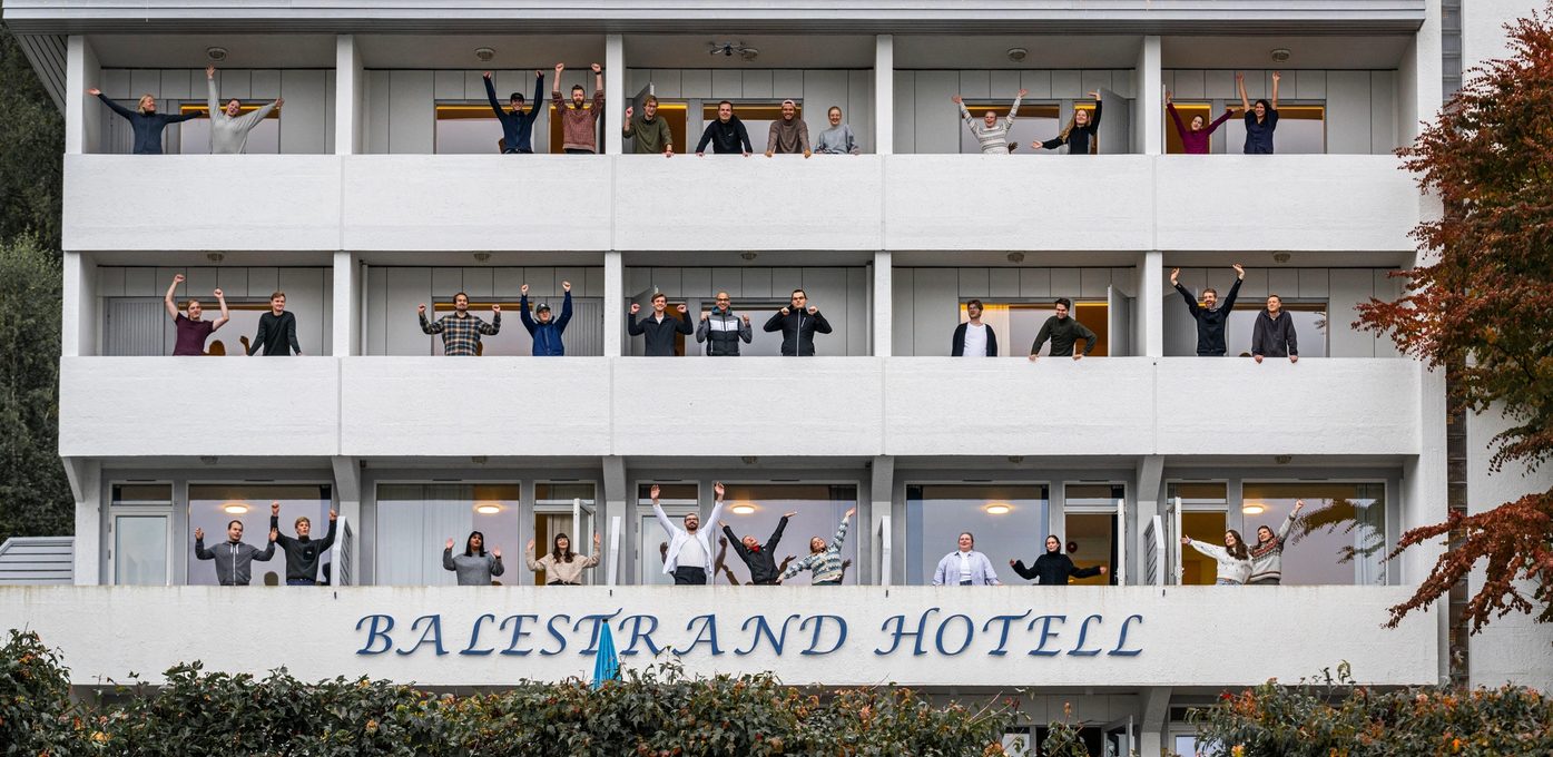 Balestrand hotell fellesbilde trainee