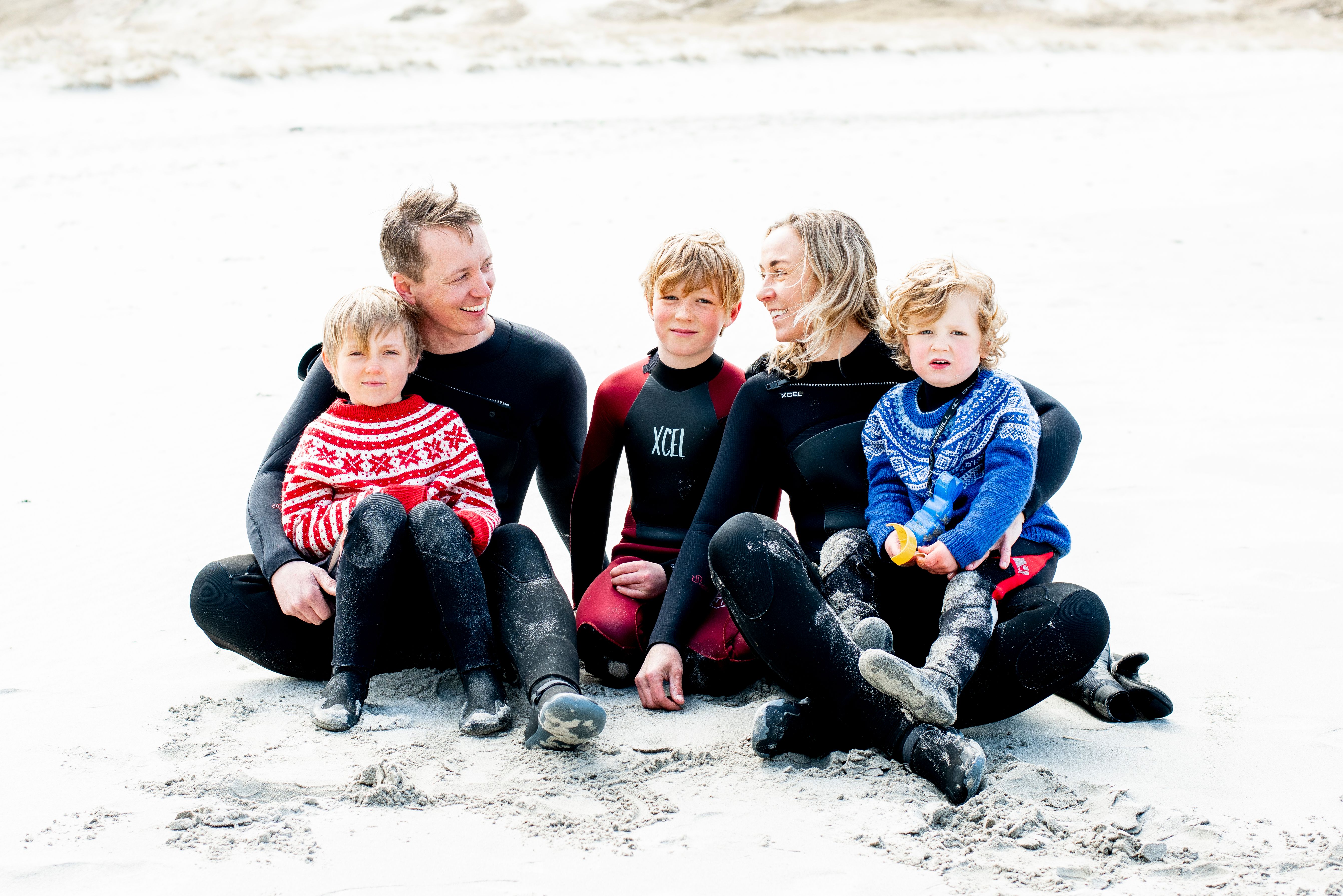 Familien i Hoddevika