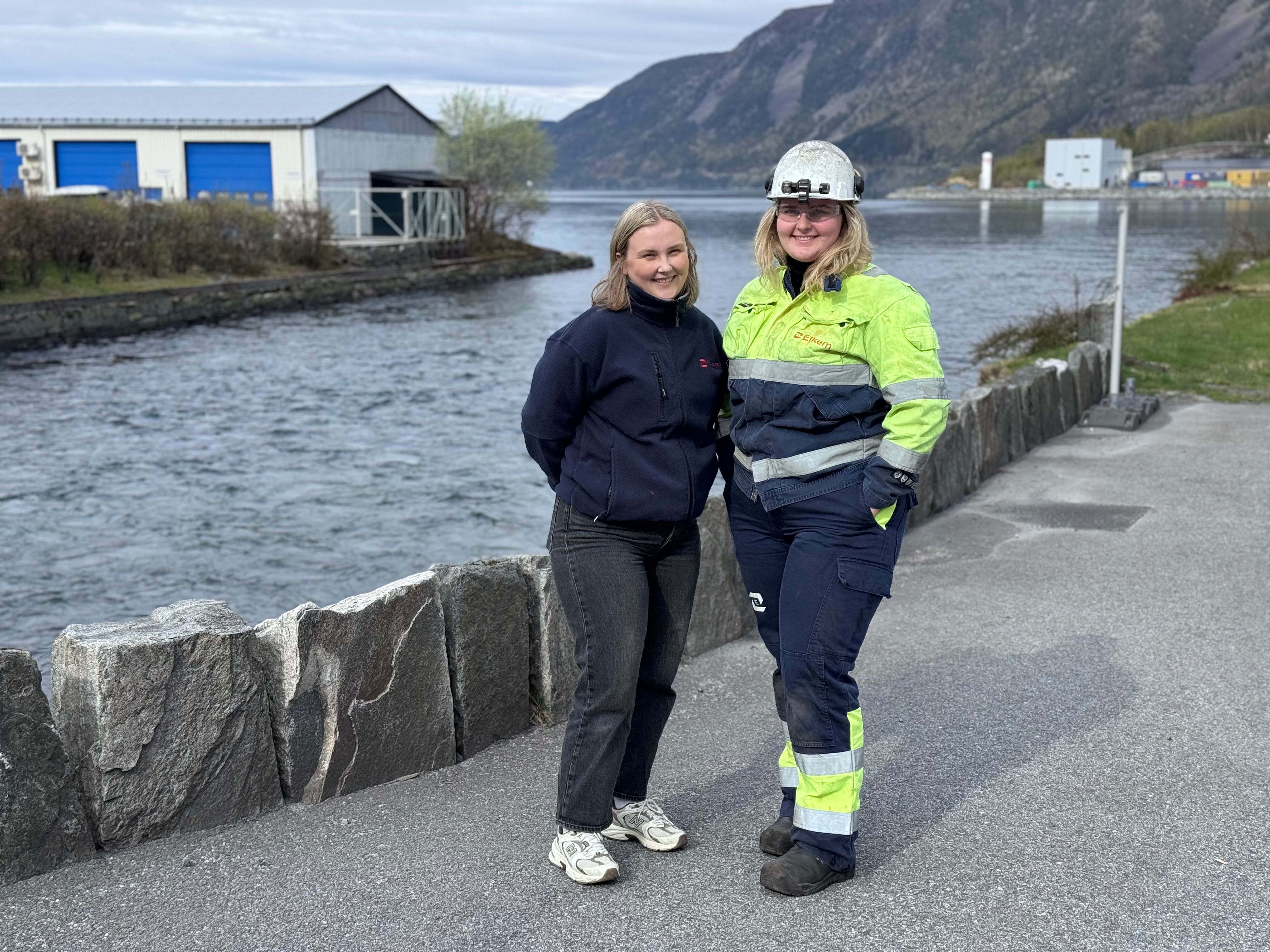 Hanna og Nora Elkm