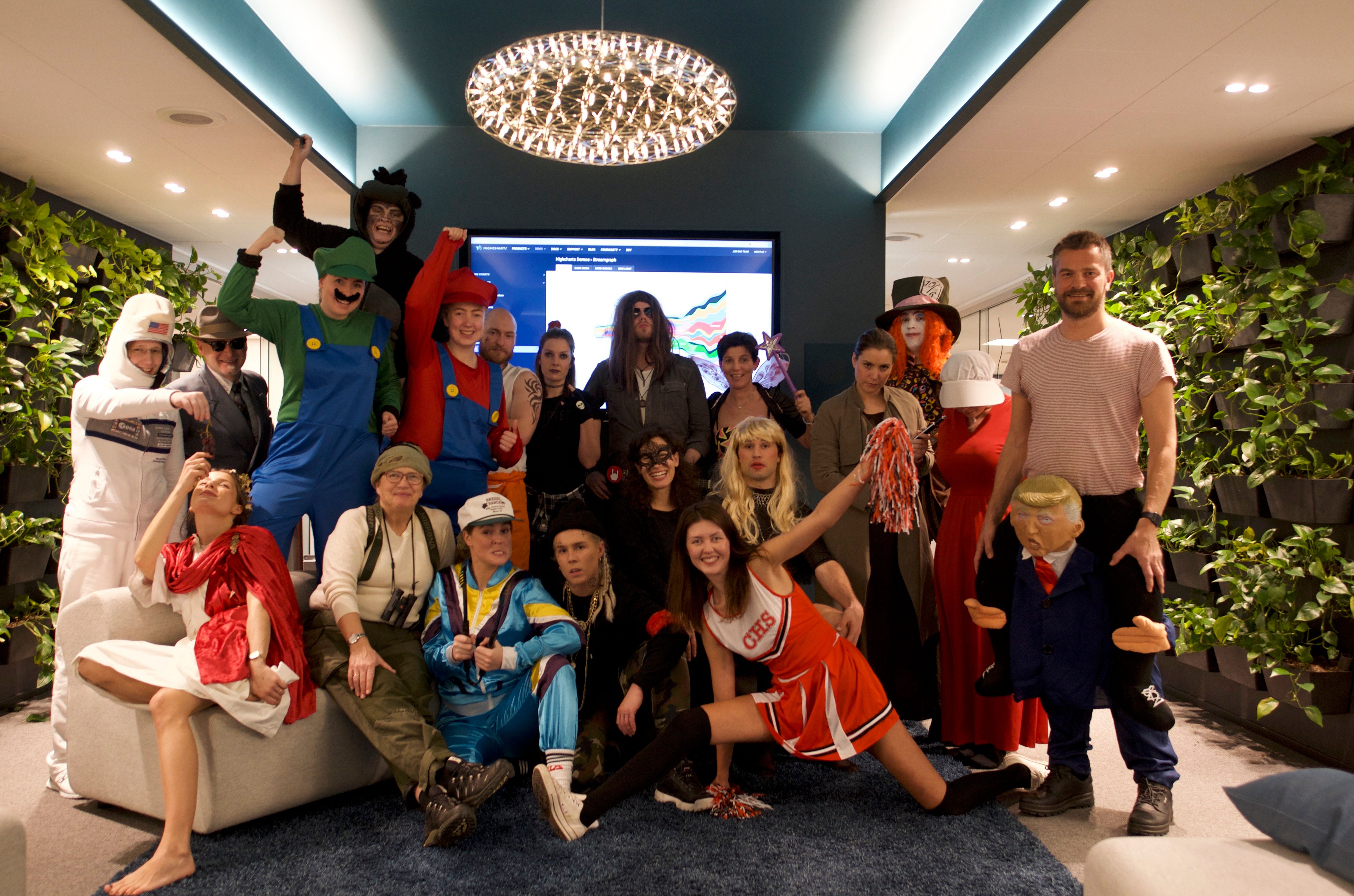 Highsoft costume party