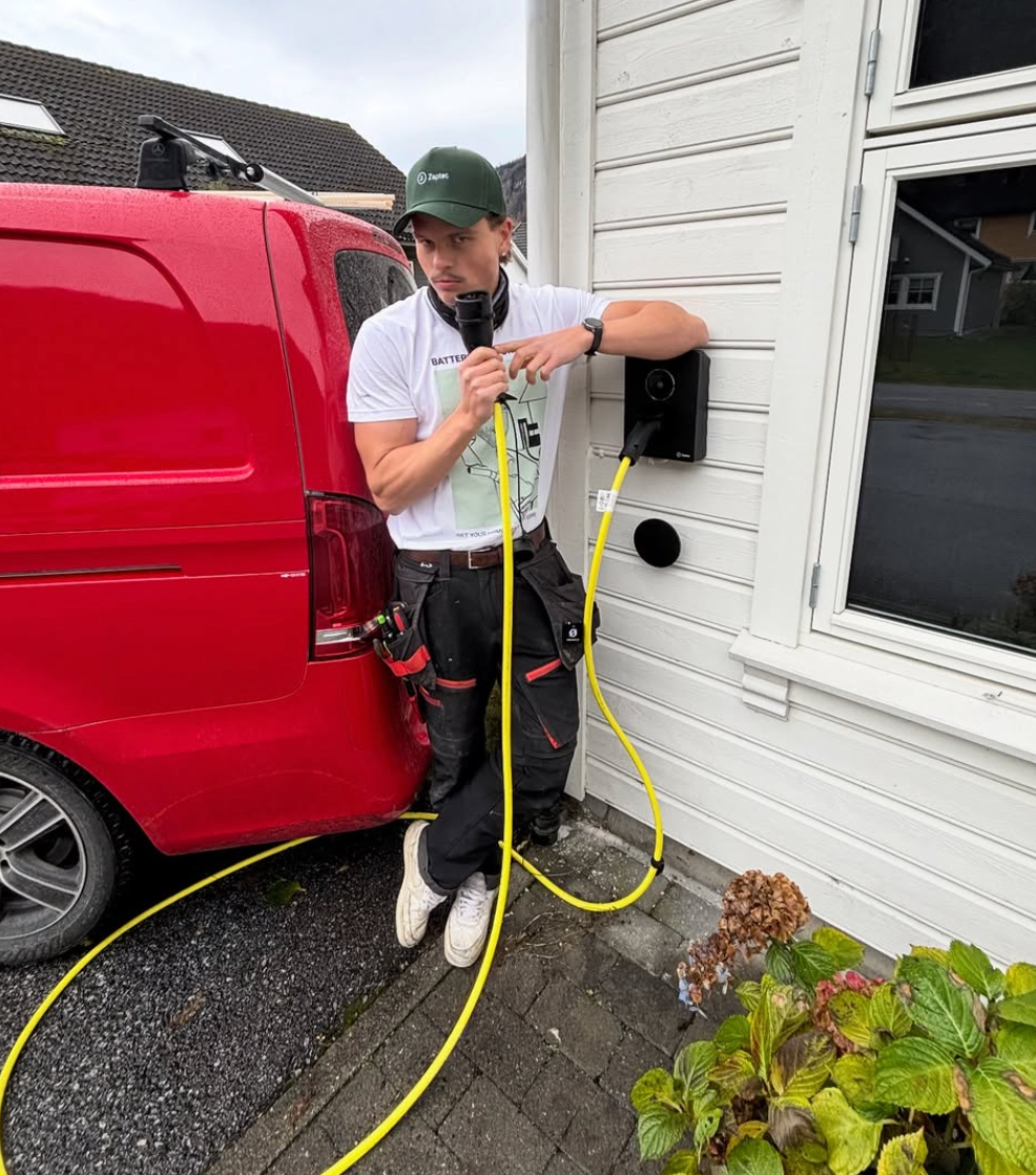 El-bil ladar av Josvanger Elektro