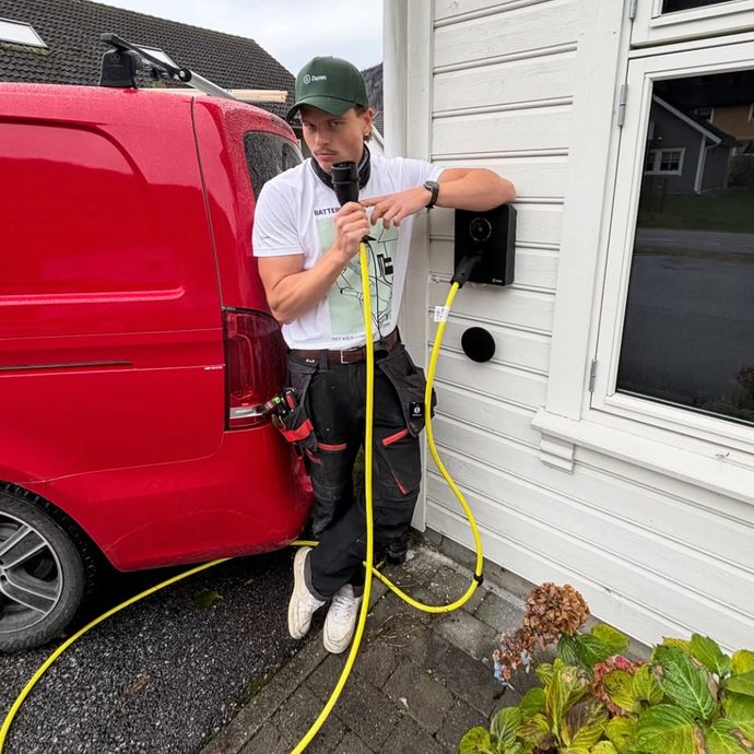 El-bil ladar av Josvanger Elektro