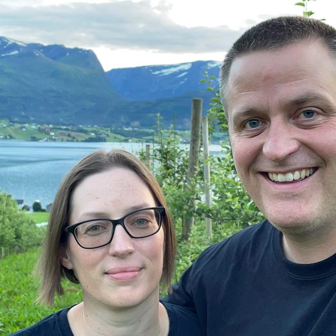 Frukthage på Hauge