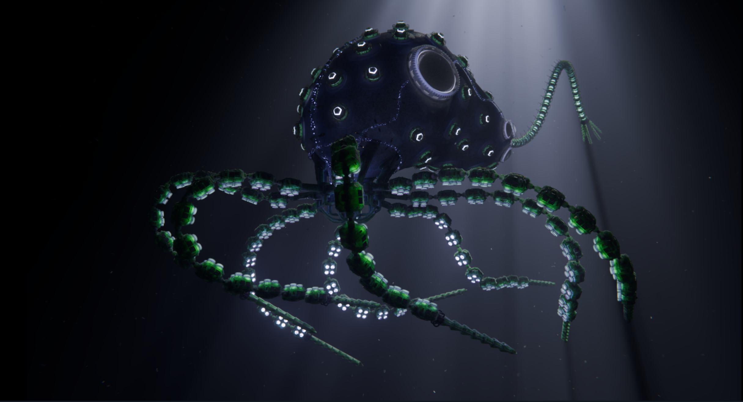 Octopus made in Blender