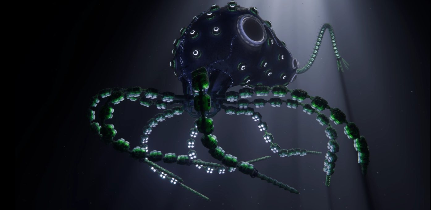Octopus made in Blender