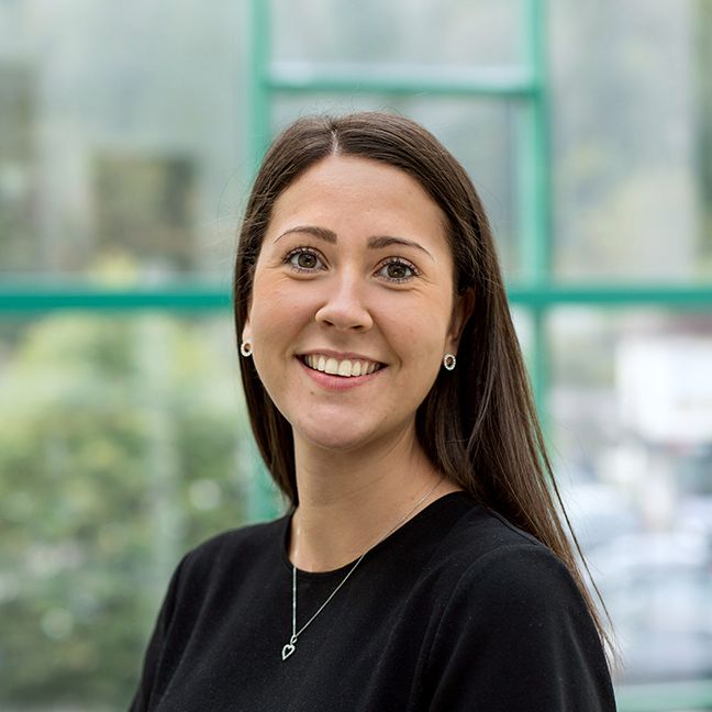 Rebekka Ullebø som fikk jobb i Deloitte