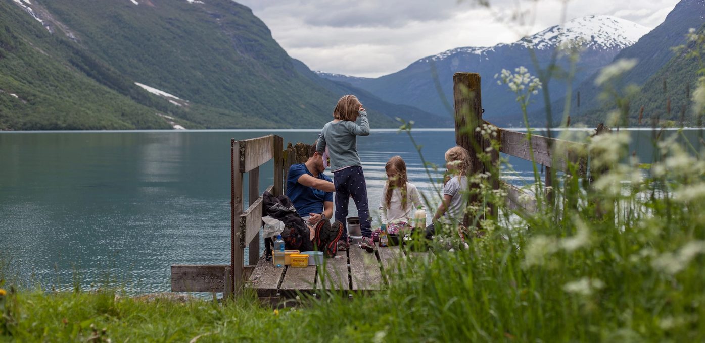 Familie i Stryn
