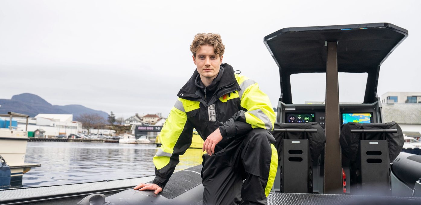 Harald er trainee i Evoy