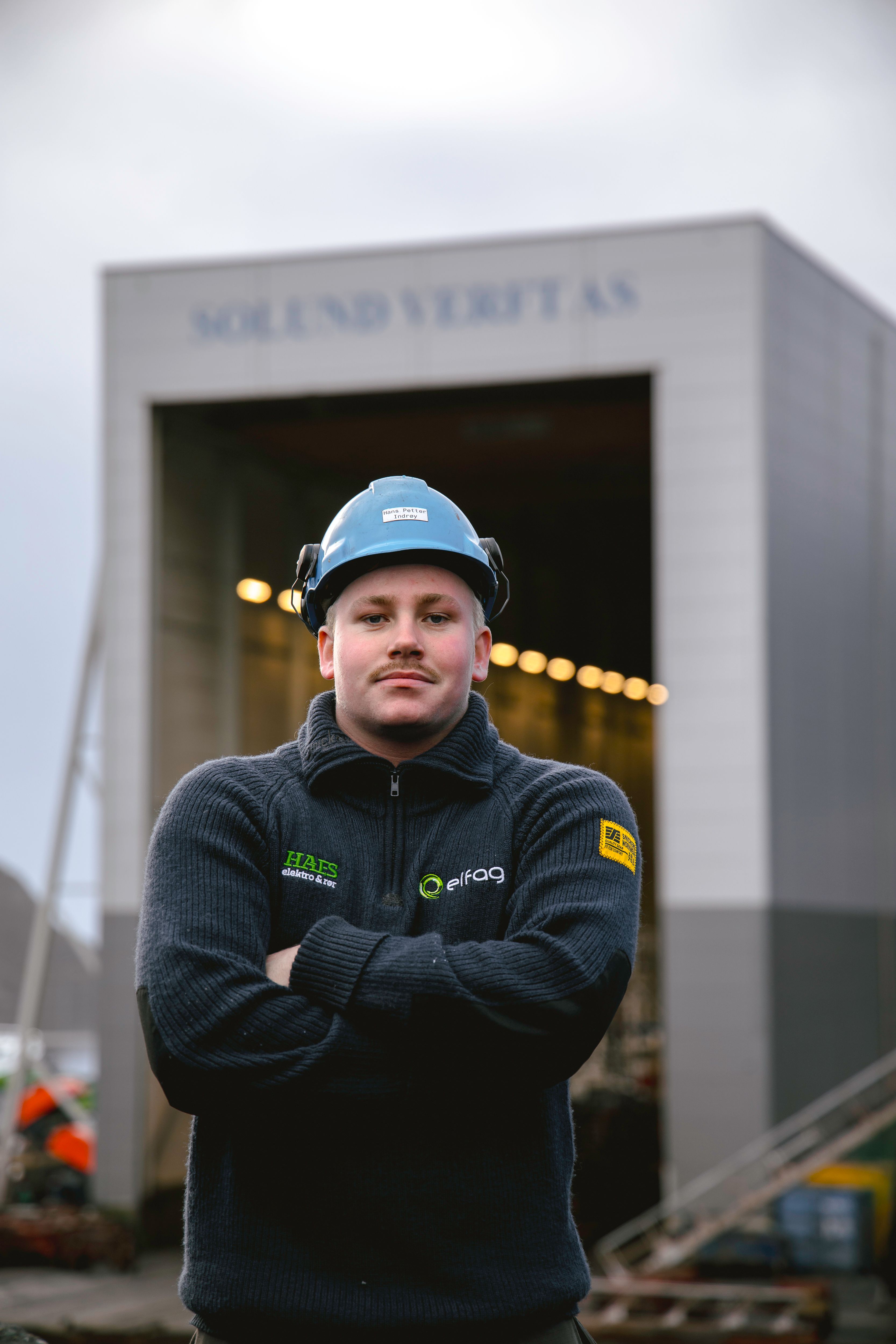 Hans Petter Indrøy starta på idrett...