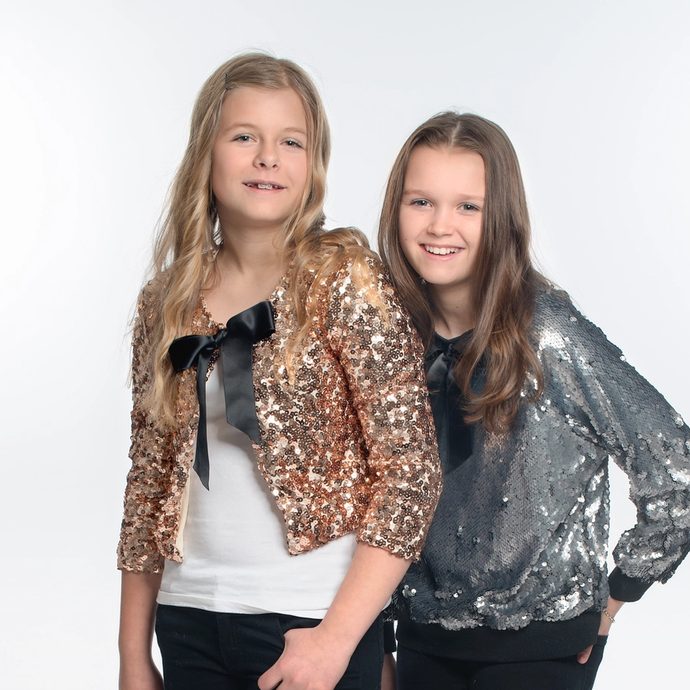 Vilde og Anna fra Melodi Grand Prix Junior