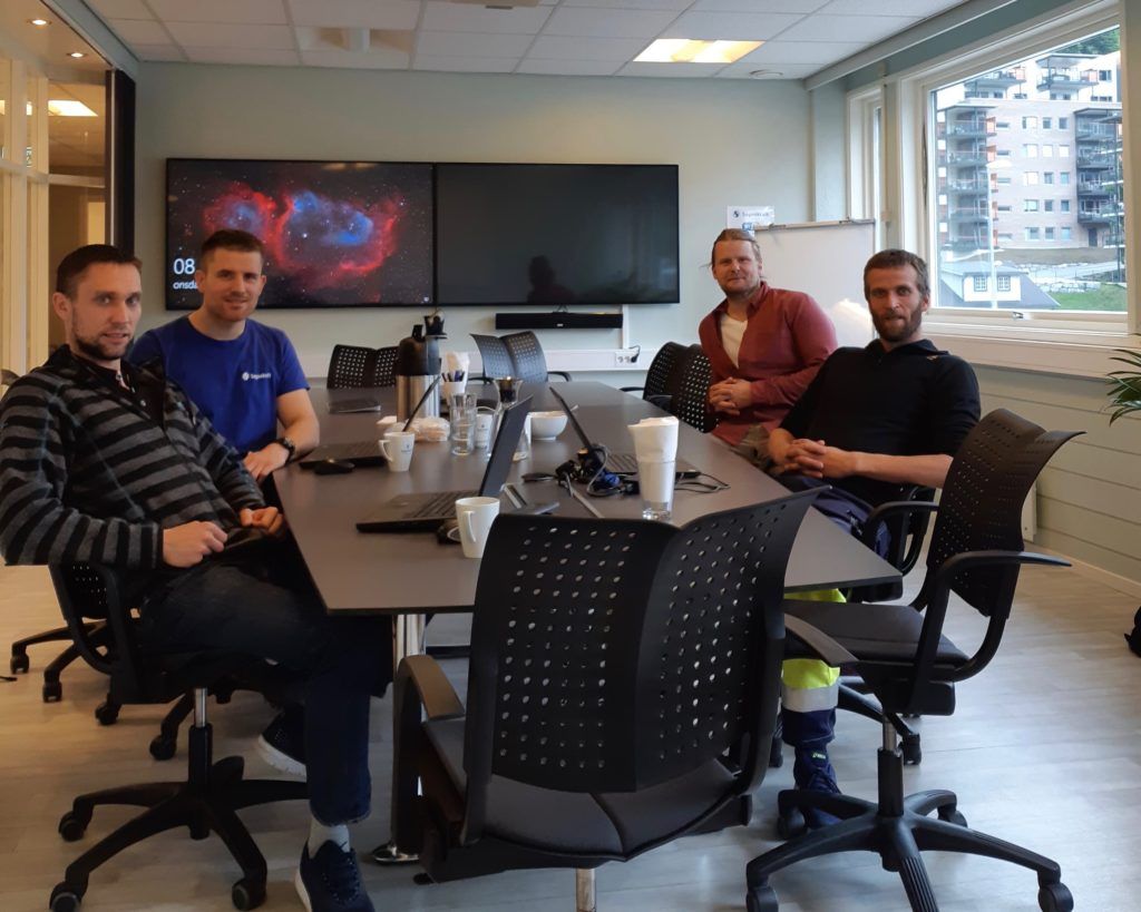 Tilsette i Sognekraft i kontorarbeid.