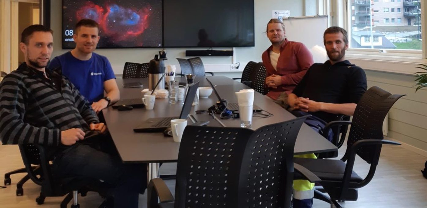 Tilsette i Sognekraft i kontorarbeid.