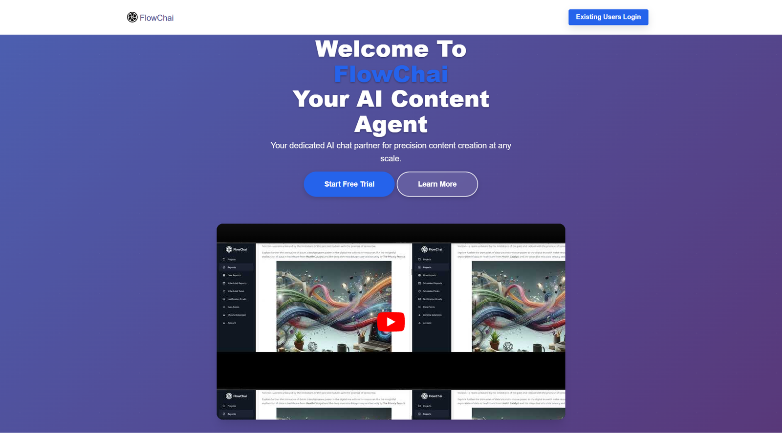 FlowChai — интерфейс нейросети FlowChai — интерфейс нейросети