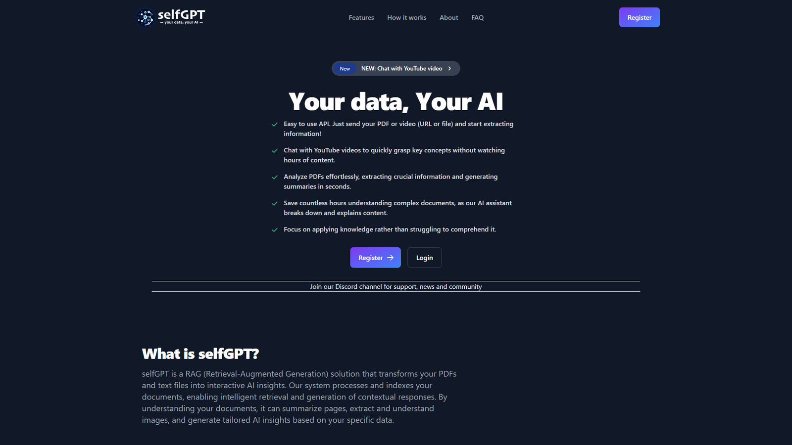 selfGPT — интерфейс нейросети selfGPT — интерфейс нейросети