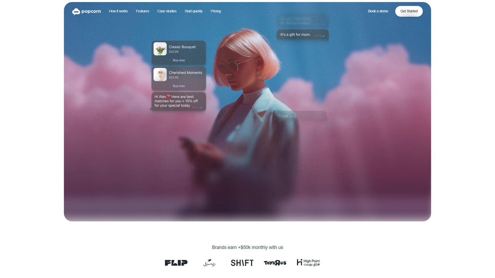 Popcorn AI — интерфейс нейросети Popcorn AI — интерфейс нейросети