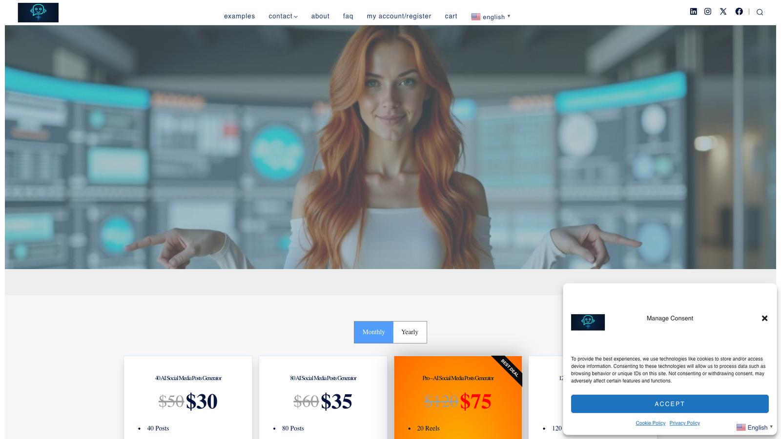 ViralPulse — интерфейс нейросети ViralPulse — интерфейс нейросети