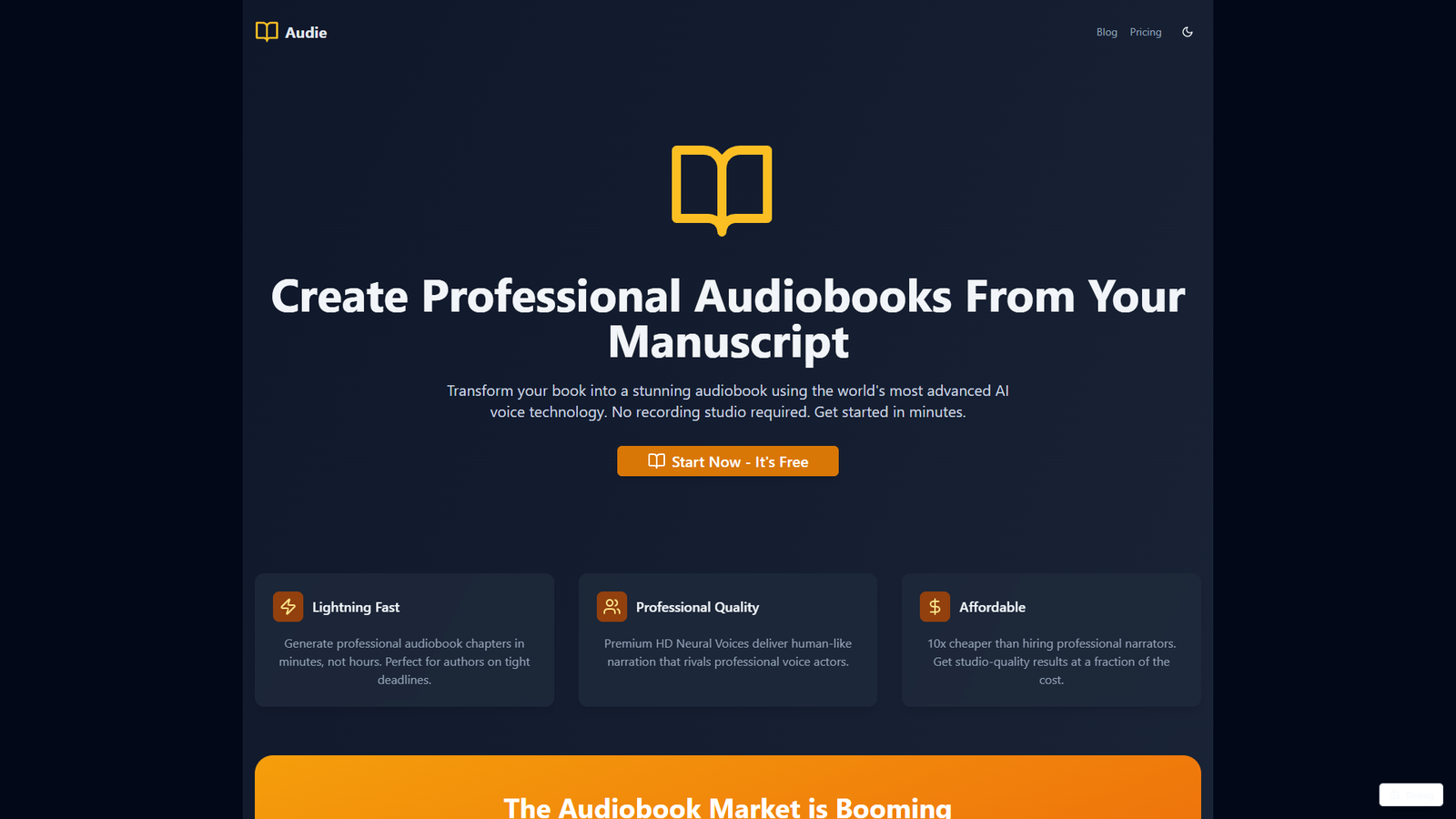 Audie — интерфейс нейросети Audie — интерфейс нейросети