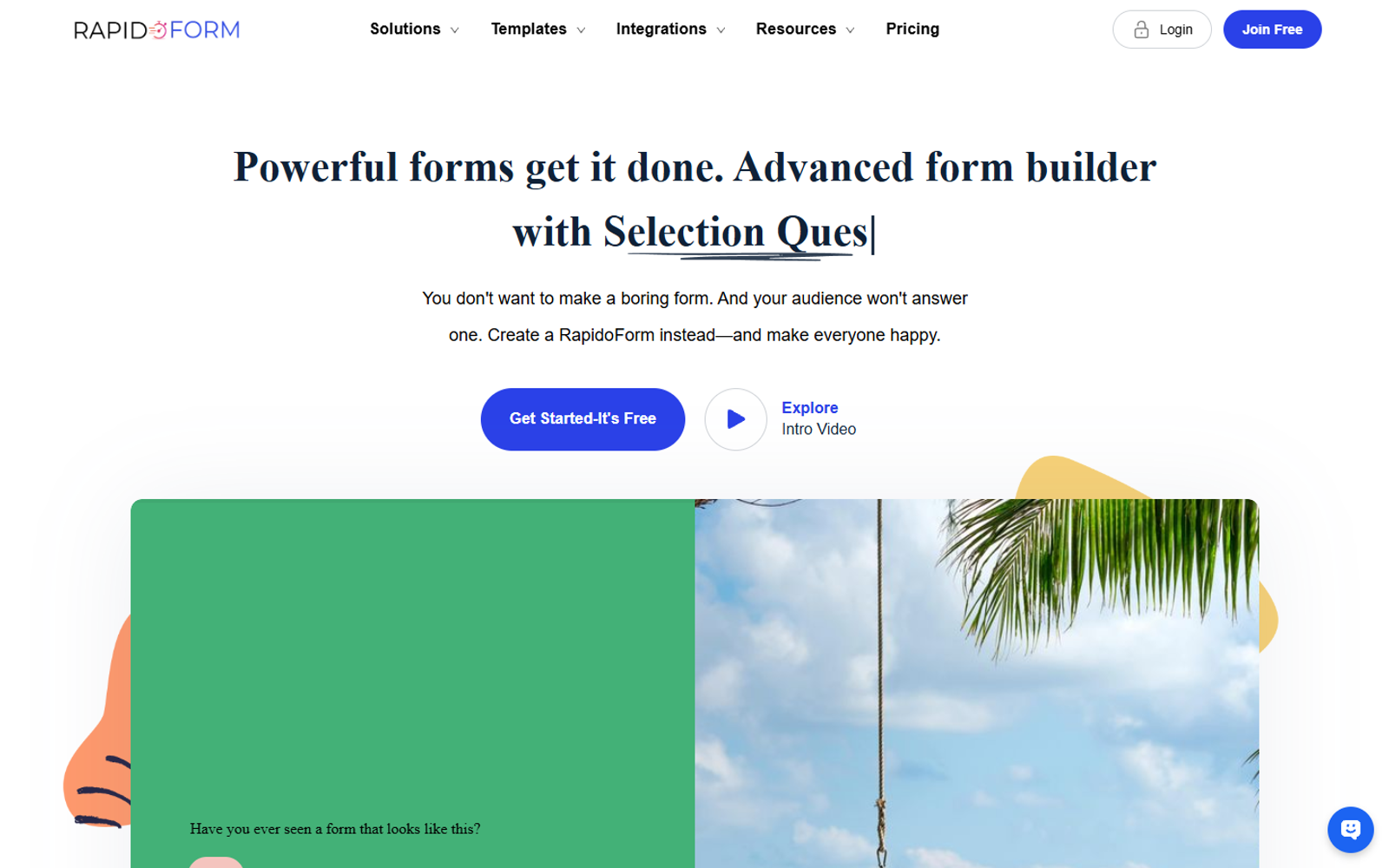 RapidoForm — интерфейс нейросети RapidoForm — интерфейс нейросети