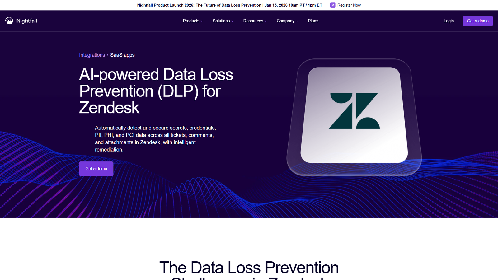 Nightfall AI Zendesk DLP — интерфейс нейросети Nightfall AI Zendesk DLP — интерфейс нейросети