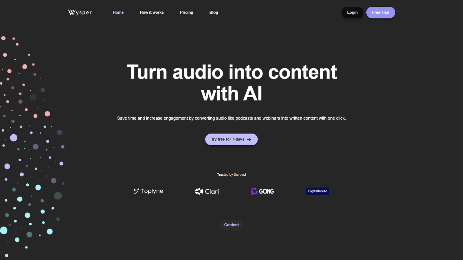 Wysper — интерфейс нейросети Wysper — интерфейс нейросети