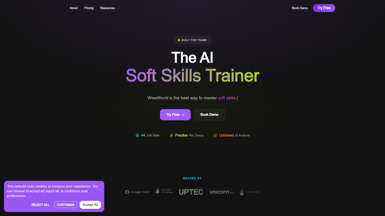 WiseWorld — интерфейс нейросети WiseWorld — интерфейс нейросети