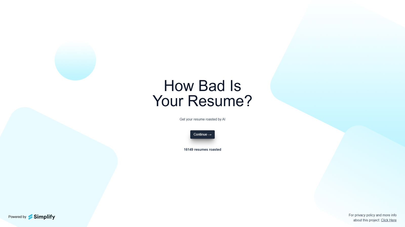 Roast My Resume — интерфейс нейросети Roast My Resume — интерфейс нейросети