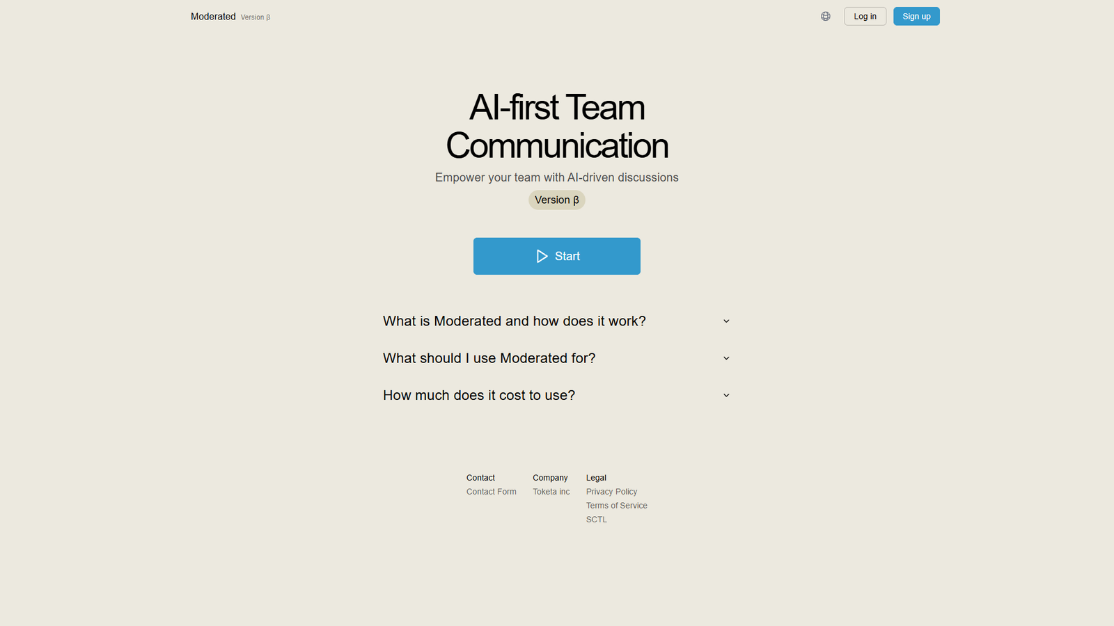 Moderated — интерфейс нейросети Moderated — интерфейс нейросети