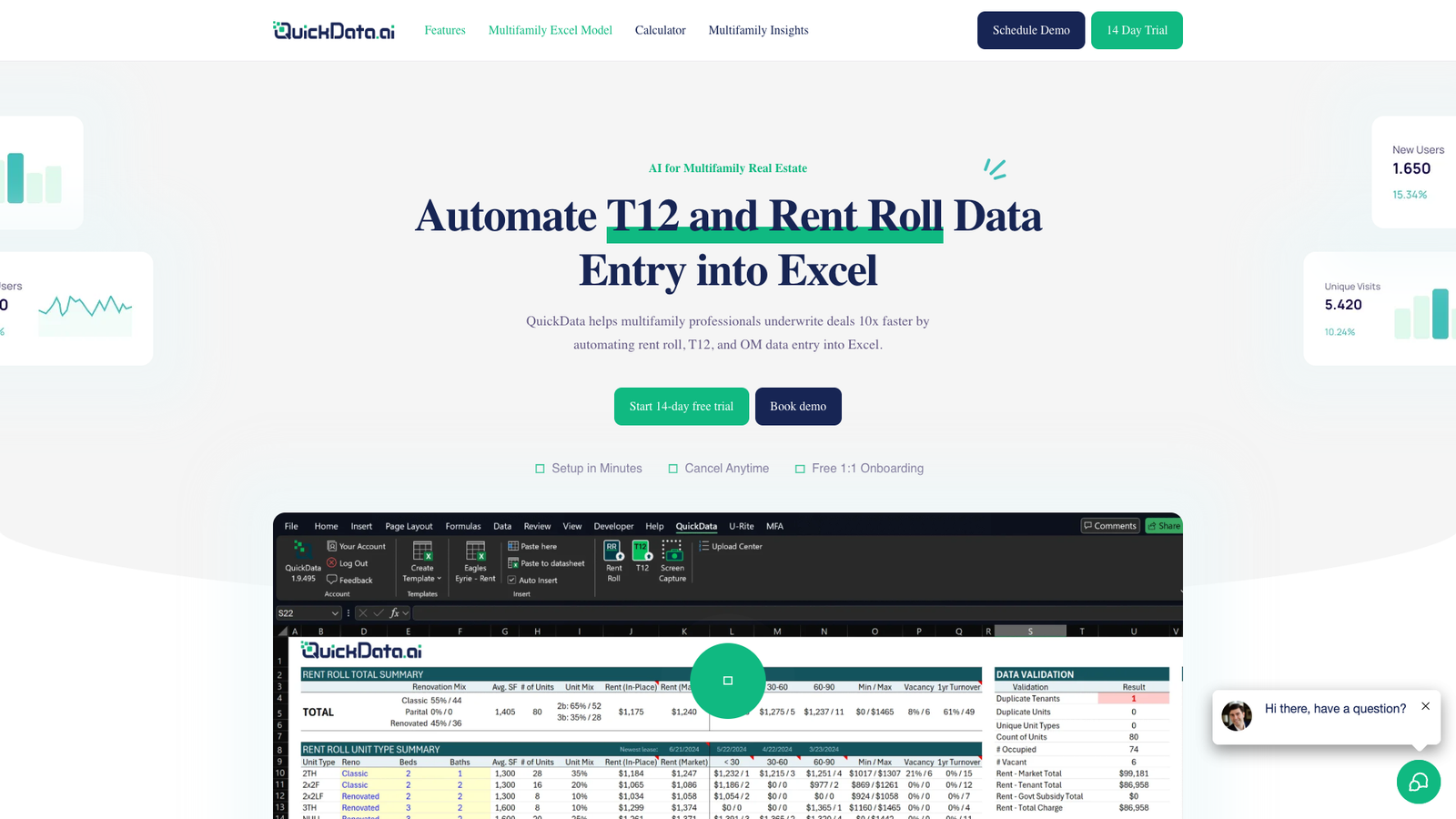 QuickData AI — интерфейс нейросети QuickData AI — интерфейс нейросети