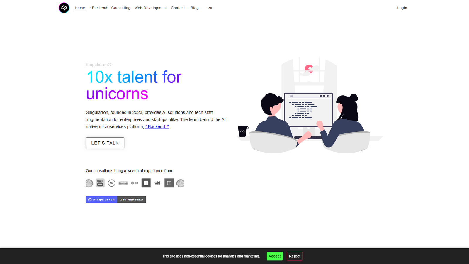 Singulatron — интерфейс нейросети Singulatron — интерфейс нейросети