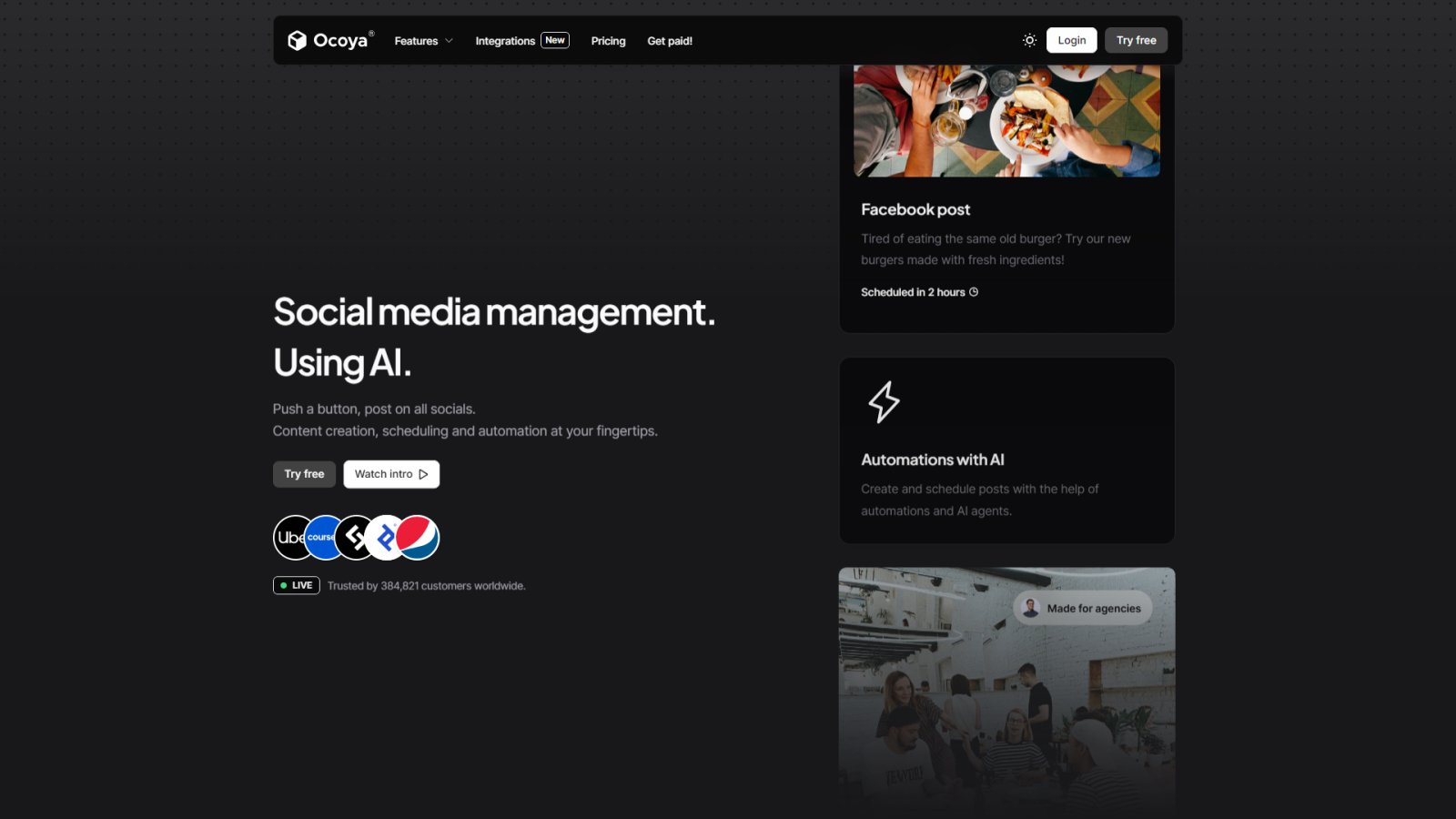 Ocoya нейросеть Главная страница Ocoya нейросеть Главная страница