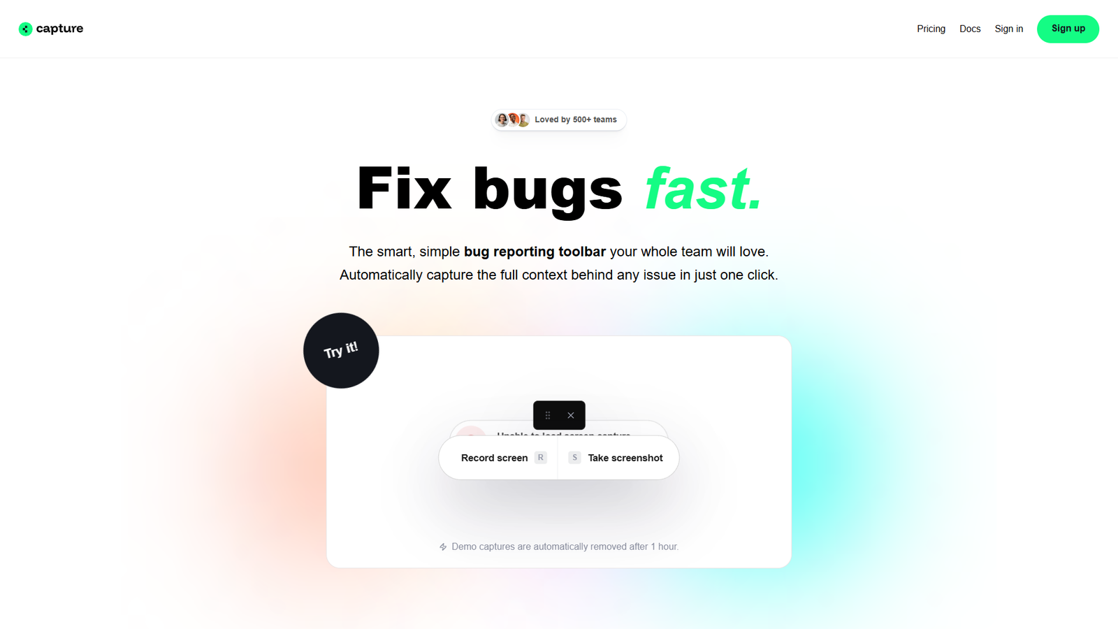 Capture.dev — интерфейс нейросети Capture.dev — интерфейс нейросети