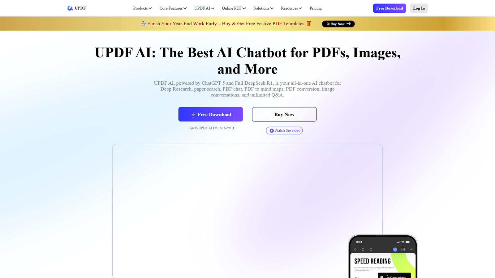 UPDF AI — интерфейс нейросети UPDF AI — интерфейс нейросети