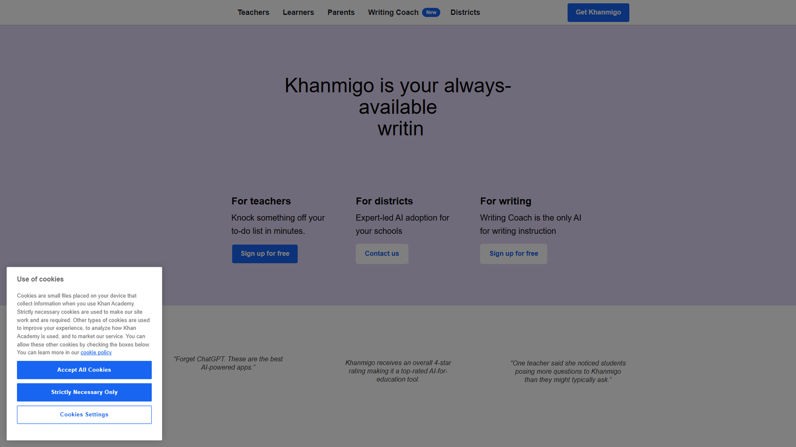 Khanmigo — интерфейс нейросети Khanmigo — интерфейс нейросети